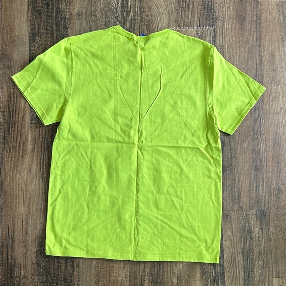 Champion Men's Bright Green Short Sleeve Tee - Picture 2 of 3